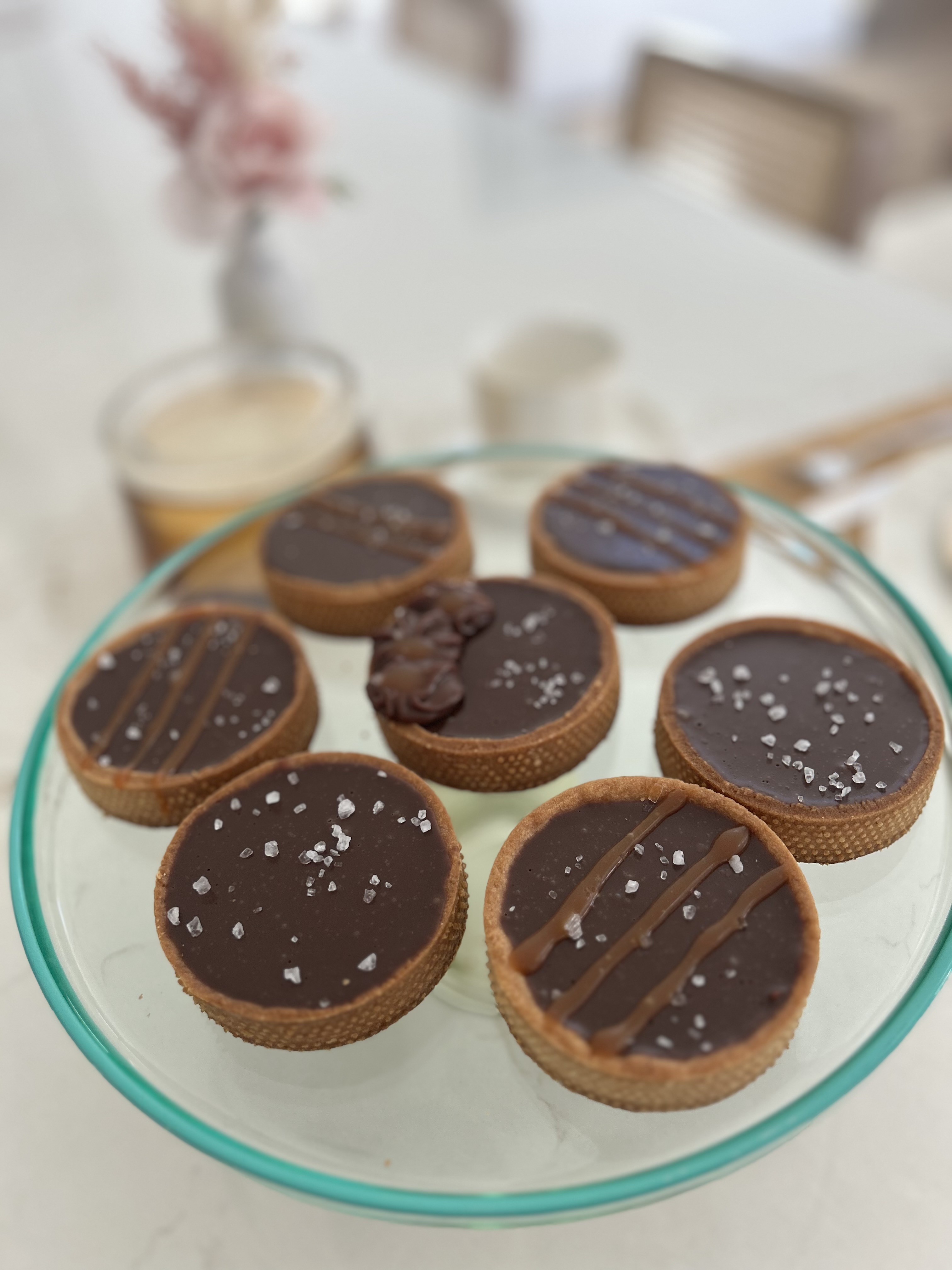 Chocolate caramel shortbread