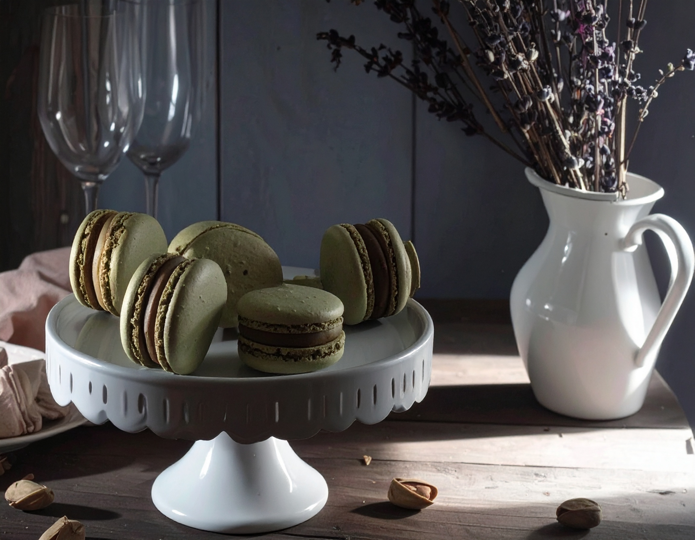 Pistachio Macaron
